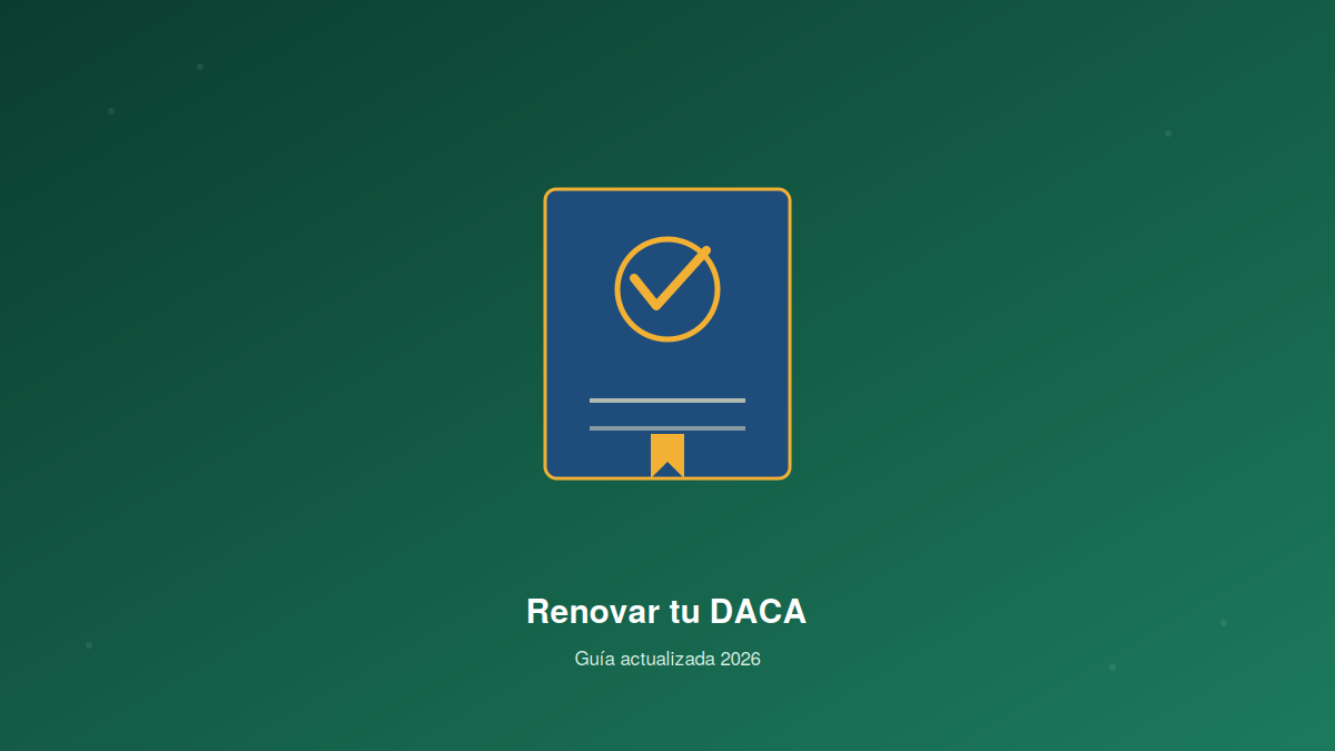 Renovar tu DACA