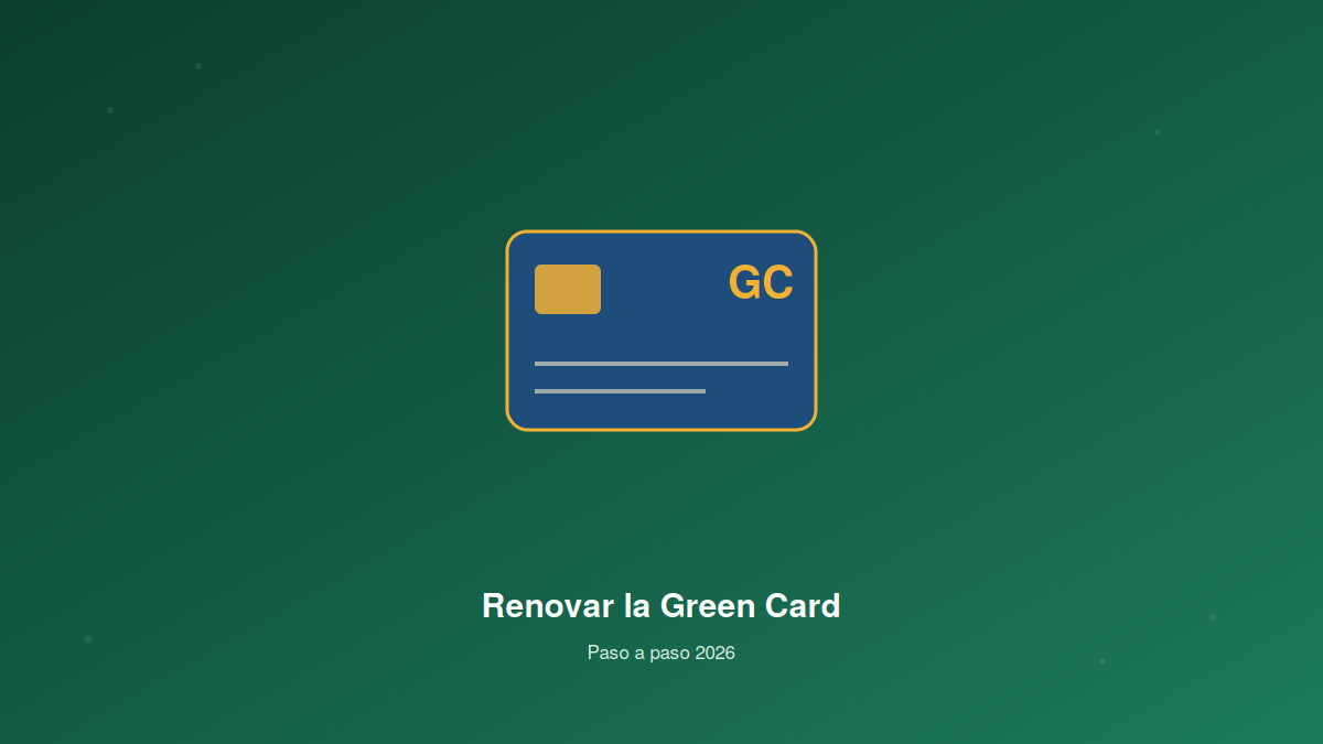 Renovar la Green Card